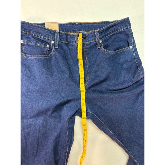Levis 725 High Rise Bootcut Jeans Dark Wash Blue Denim 33x30 NWT 18759-2860 - Picture 10 of 11